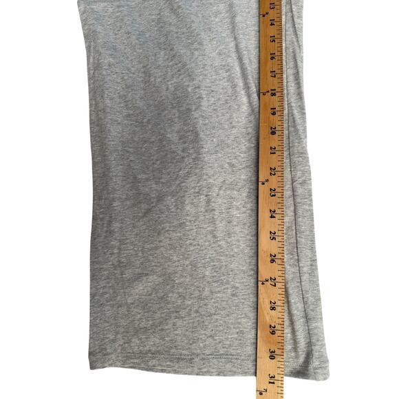 Skims Lounge Pants Womens XL Light Heather Grey Boyfriend Loose Modal Pockets - Picture 9 of 9